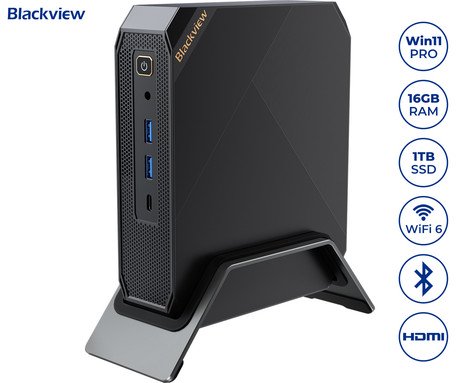 Blackview MP200 namizni mini računalnik, Windows 11 PRO, Intel Core i5, 16GB RAM,