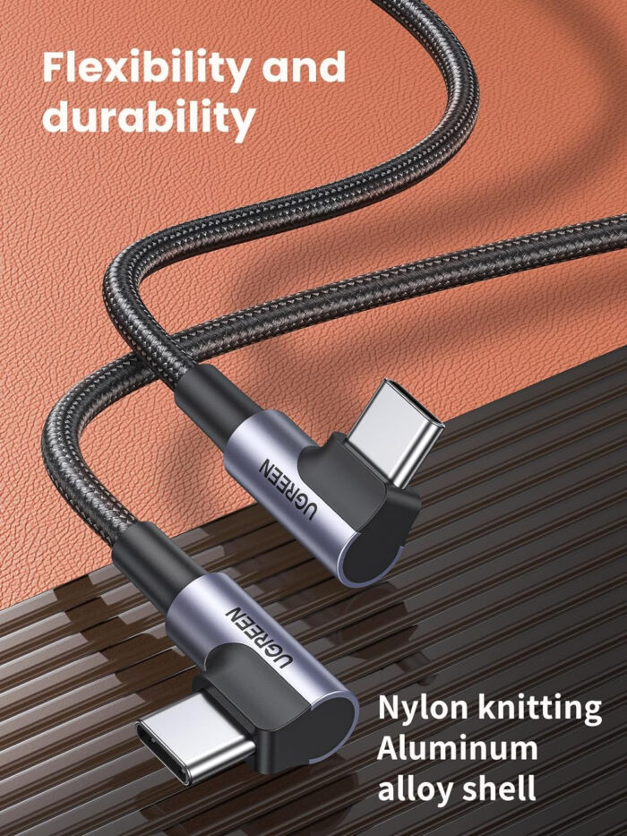 Ugreen kotni USB-C 60W kabel 2M - Image 4