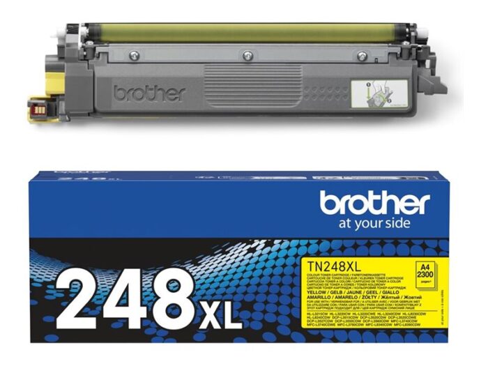 BROTHER TN248XLY Yellow Toner Cartridge - Image 5