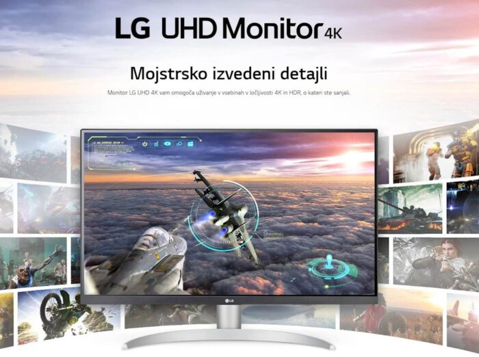 Monitor LG 32UP55NP-W, 32', IPS, UHD 3840x2160, HDMI, DP, USB-C - Image 5