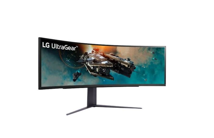 Monitor LG 49GR85DC-B UltraGear™, 49", ukrivljen, 5120x1440, 2x HDMI, DP, 240Hz - Image 3