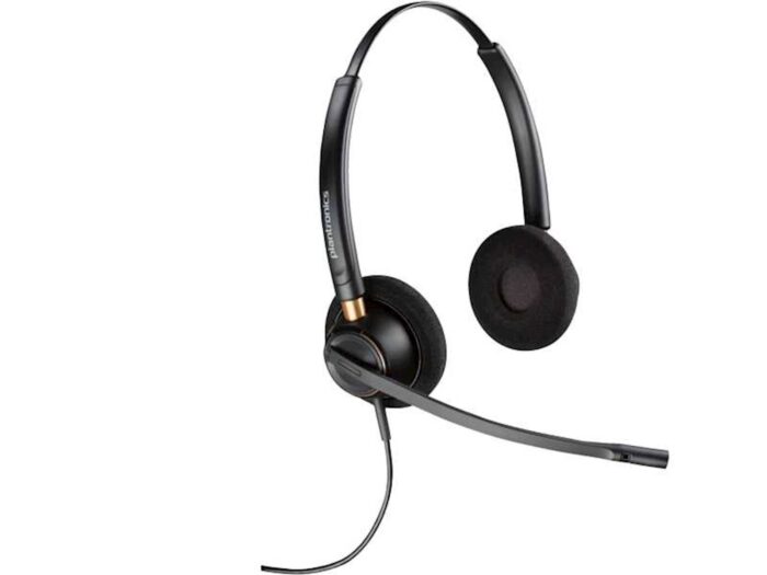 Binavralne slušalke Poly EncorePro 520 s s priklopom Quick Disconnect