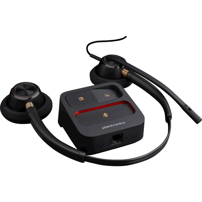 Binavralne slušalke Poly EncorePro 520 s s priklopom Quick Disconnect - Image 6