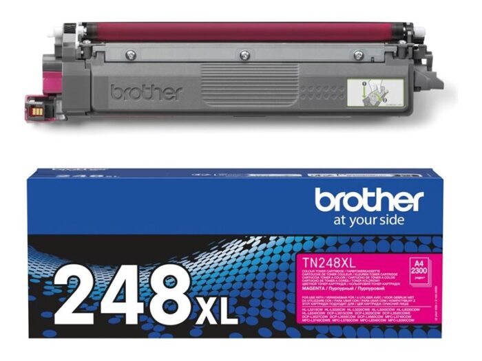 BROTHER TN248XLM Magenta Toner Cartridge - Image 5