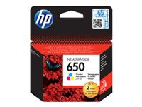HP 650 Tri-color Ink Cartridge