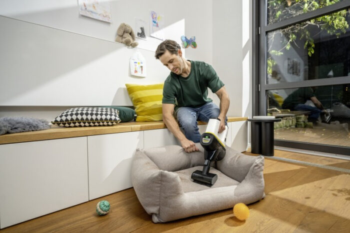 Karcher sesalnik bat.VC6 Cordless ourFam ily Pet, bel, 1.198-673.0 - Image 3