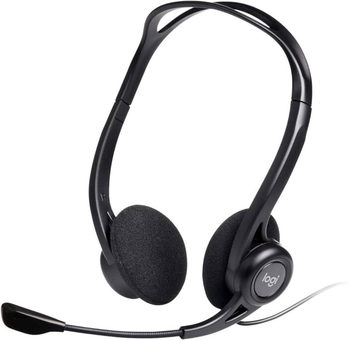 Logitech slušalke USB PC 960 stereo z mikrofonom-odprta embalaža