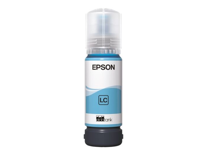 EPSON 108 EcoTank Light Cyan Ink Bottle - Image 5