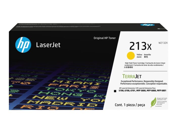 HP 213X Ylw Original LaserJet Toner Crtg - Image 5