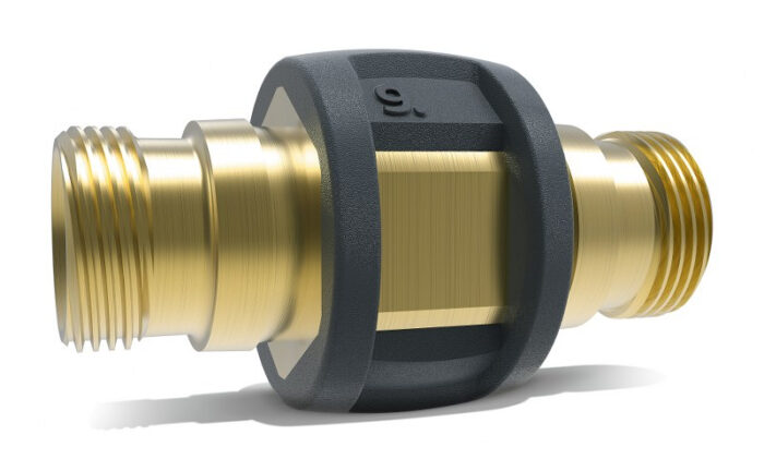 Karcher PROFI spojka 9TR za povezavo cev cevi z EasyLock (2xM22) 4.111-037.0