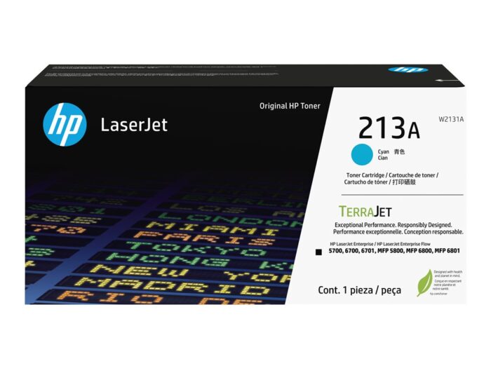 HP 213A Cyn Original LaserJet Toner Crtg - Image 6