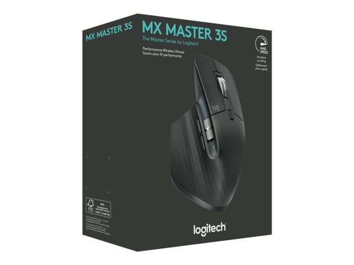 LOGI MX Master 3S Perf Wl Mouse GRAPHITE - Image 3