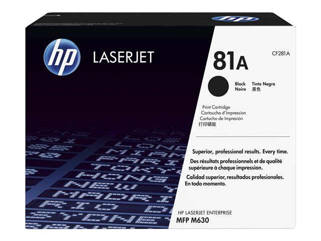 HP 81A Black toner cartridge - Image 3