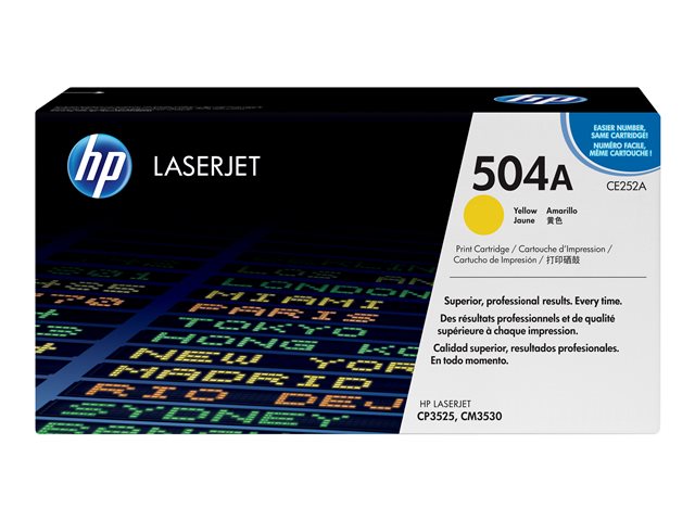 HP 504A Yellow Colour toner cartridge - Image 5