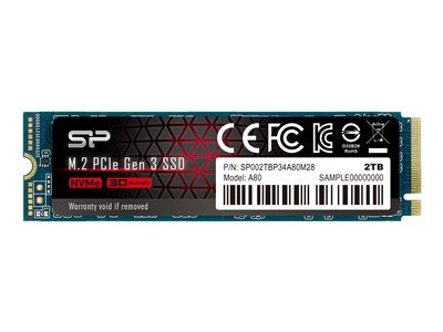 SILICON POWER SSD P34A80 2TB M.2 PCIe - Image 4