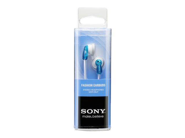 SONY MDRE9LPL.AE WIRED Headphones Blue - Image 4