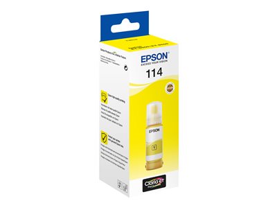 EPSON 114 EcoTank Yellow ink bottle - Image 4