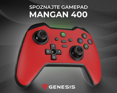 GENESIS MANGAN 400 brezžični igralni plošček / gamepad, 19 gumbov, - Image 5
