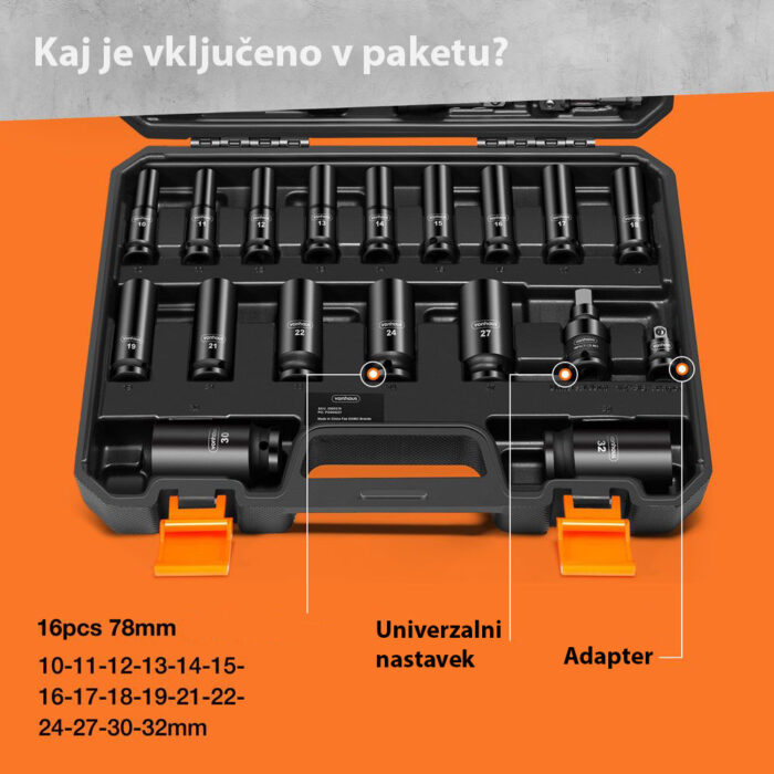 VonHaus komplet 40 kosov udarnih vtičnikov 3500318 - Image 5