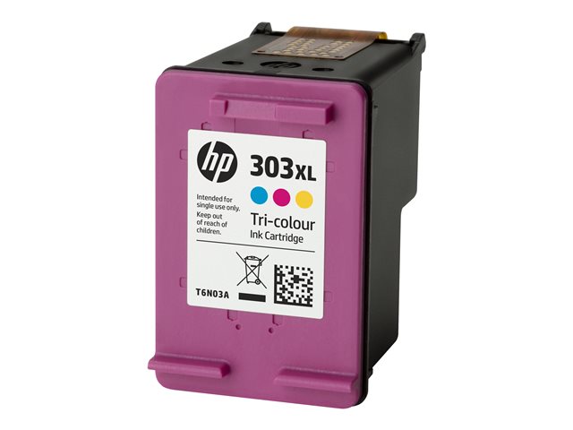 HP 303XL High Yield Tri-color Ink Cart. - Image 3