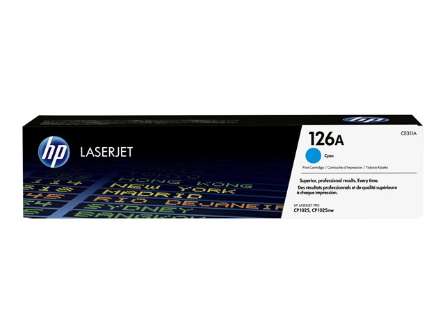 HP 126A Cyan toner cartridge - Image 4