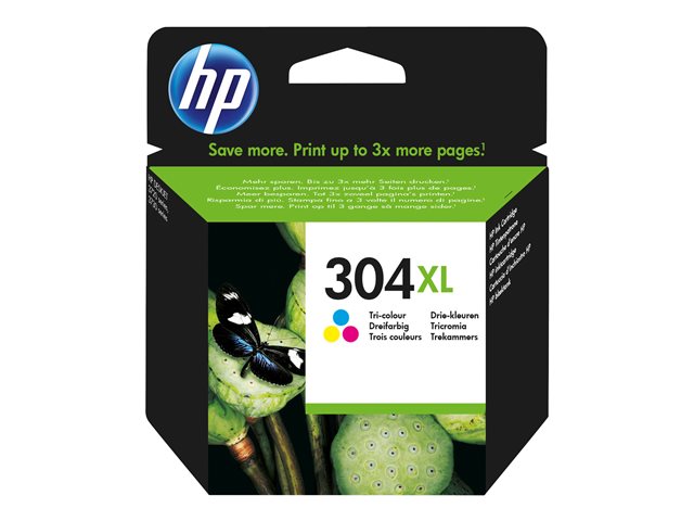 HP 304XL Tri-color Original Ink Cartridg - Image 5