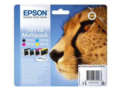 EPSON Ink T0715 (BK,C,M,Y) - Image 4