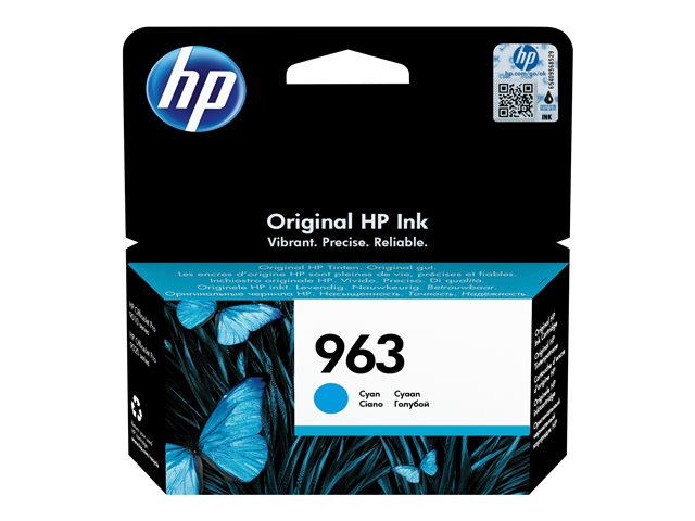 HP 963 Cyan Original Ink Cartridge - Image 4