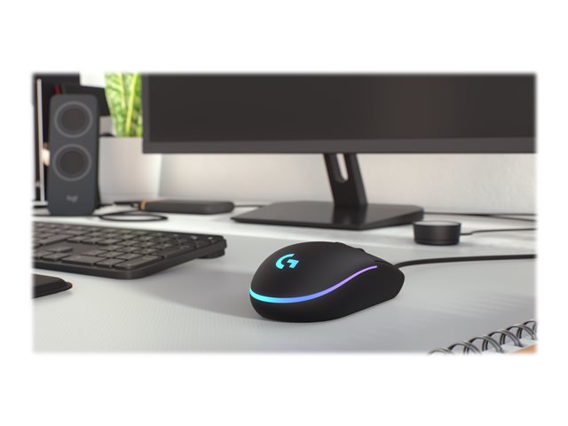 LOGI G203 LIGHTSYNC Gaming Mouse Black - Image 5
