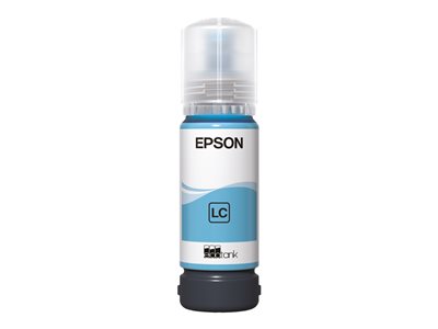 EPSON 108 EcoTank Light Cyan Ink Bottle - Image 4