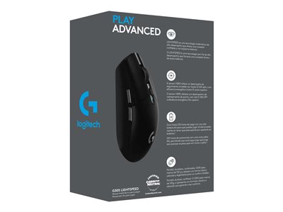 LOGI G305 Recoil Gaming Mouse BLACK EER2 - Image 6