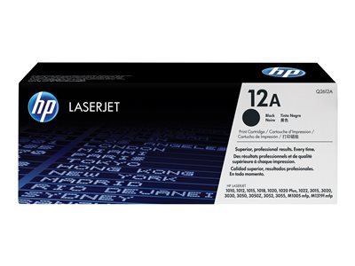 HP 12A LaserJet toner cartridge black - Image 4