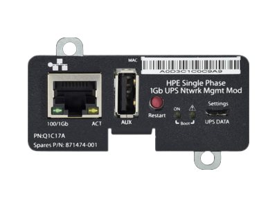 HPE Single Phase 1Gb UPS Ntwrk Mgmt Mod - Image 3