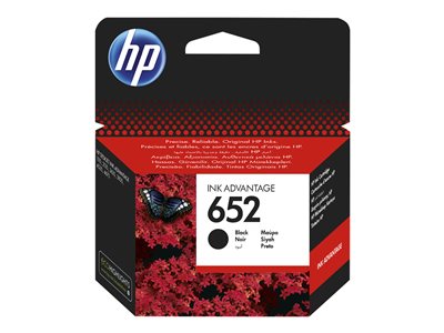 HP 652 Black Original Ink Advantage Cart - Image 4