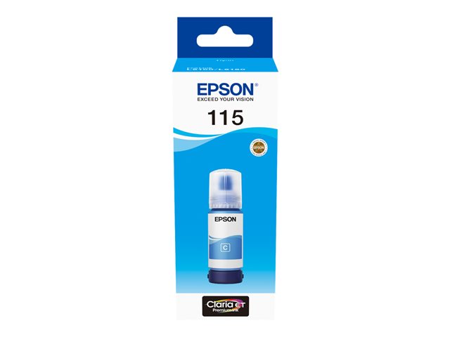 EPSON 115 EcoTank Cyan ink bottle - Image 6