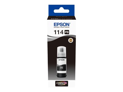 EPSON 114 EcoTank Photo Black ink bottle - Image 4