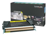 LEXMARK PB cartridge yellow C73x X73x