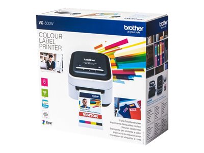 BROTHER VC-500W Colour Label printer - Image 5