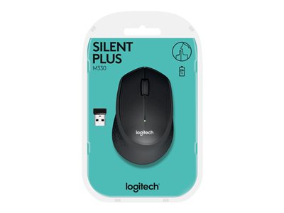 LOGI M330 Silent Plus Black - 2.4GHZ - Image 5