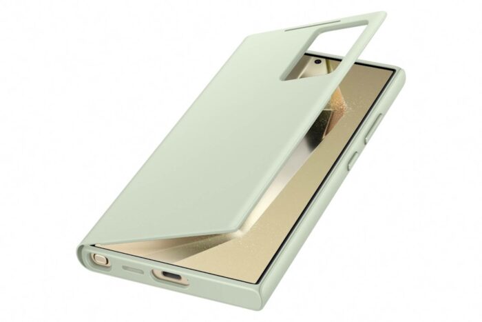 GALAXY S24 ULTRA SMART VIEW WALLET CASE L.GREEN