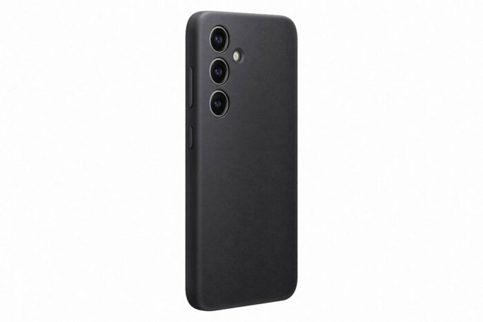 SAMSUNG GALAXY S24 VEGAN LEATHER CASE BLACK