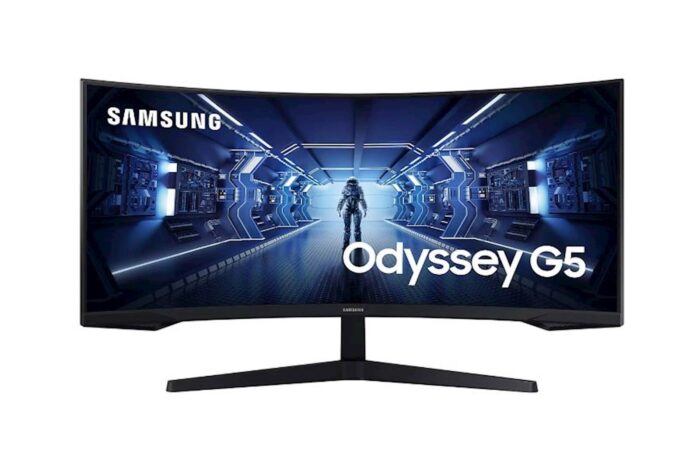 Monitor Samsung G55T Odyssey G5, ukrivljen, VA, 3440x1440, HDMI, DP