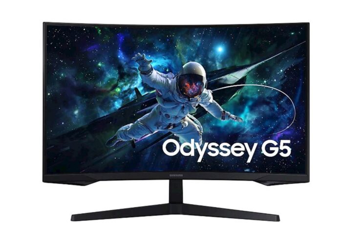 Monitor Samsung G55C Odyssey G5, 27", ukrivljen, VA, 2560x1440, DP, HDMI