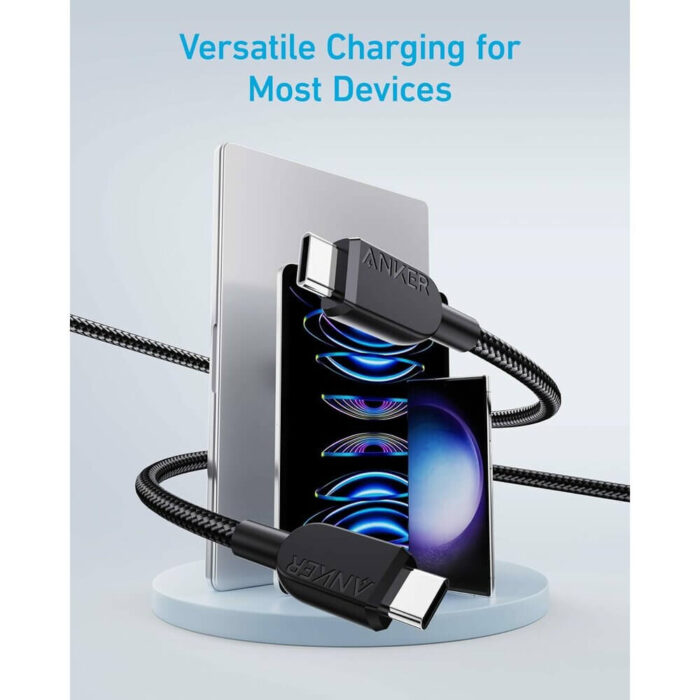 Anker 310 USB-C na USB-C kabel 240 W, 0,9m, črn - Image 3