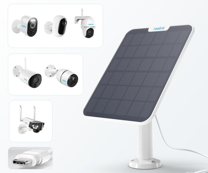 Reolink SOLARNI PANEL 2, 6W, solarno napajanje kamer serije Argus / Go / Duo - Image 5