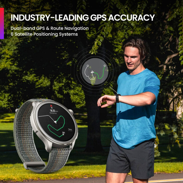 Amazfit Balance pametna ura, črna - Image 3
