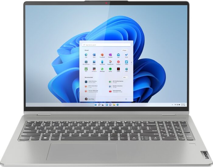 Prenosnik Lenovo IdeaPad Flex 5 16IAU7 Cloud Grey I Touch I / i5 / RAM 8 GB /