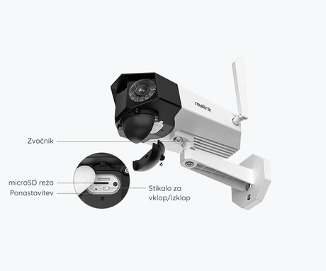 Reolink Duo 2 WiFi Battery IP kamera, kamera, 2 objektiva, 2K Quad HD, WiFi, - Image 5
