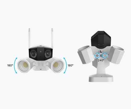 Reolink Duo Floodlight WiFi IP kamera, dva objektiva, 4K Ultra HD, WiFi, 180° - Image 3