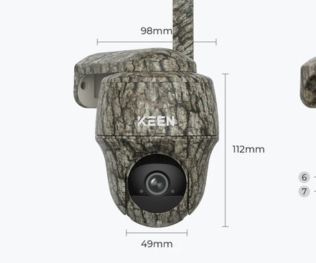Kamera Reolink KEEN RANGER PT, kamuflažna/lovska, 4G LTE, +solarni - Image 3